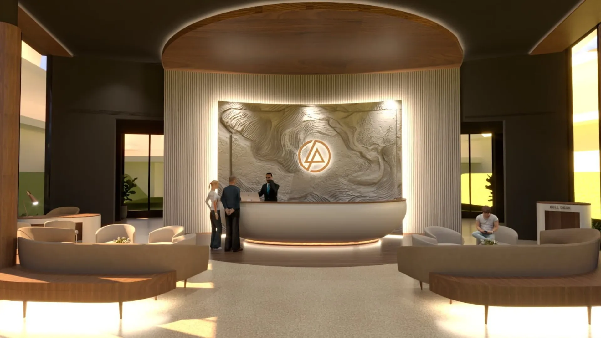 Mountree Munnar resort lobby